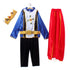 BookMyCostume Fairytale Prince Charming King Kids Fancy Dress Costume | Halloween Theme | Imported